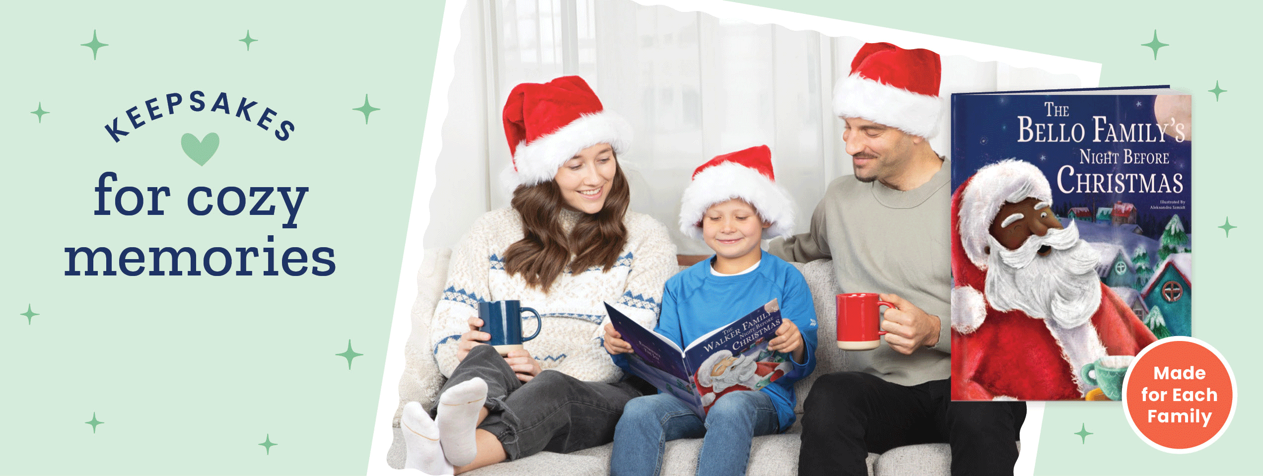 Our Family’s Night Before Christmas Personalised Book