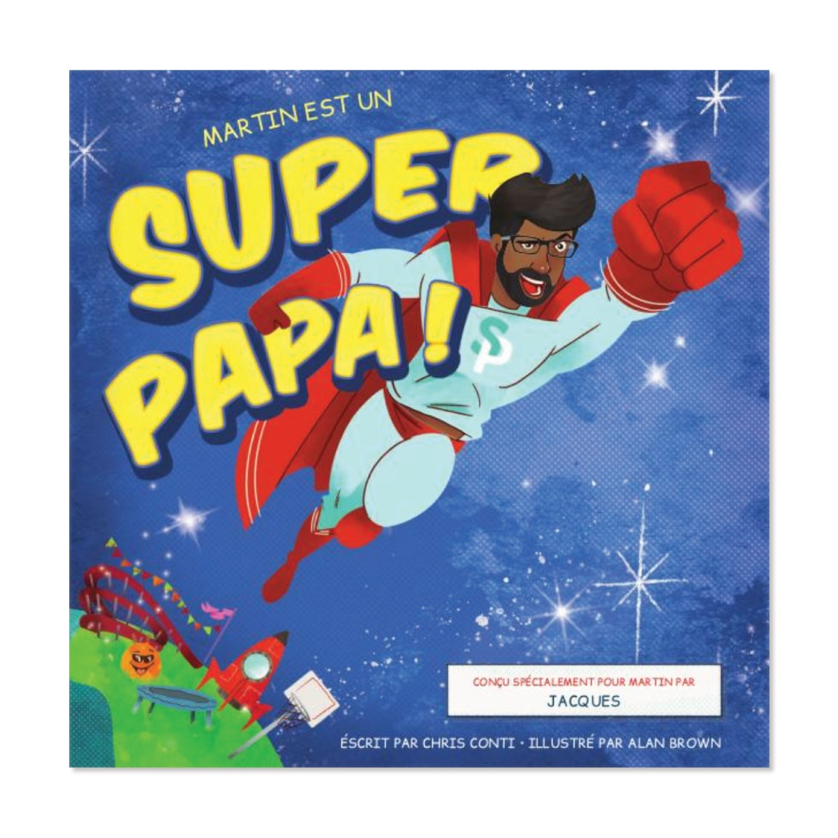 Super-papa ! Livre Personnalisé