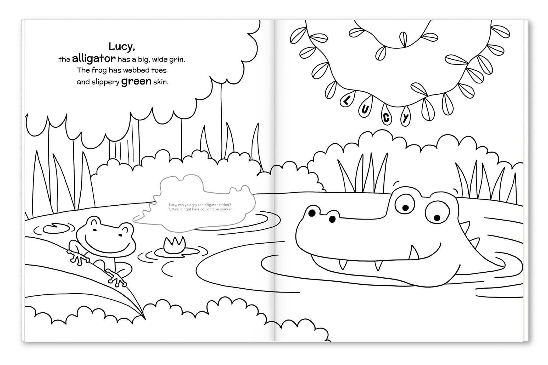 Space Coloring Book For Kids: Big Coloring Pages For Kids Ages 4-8