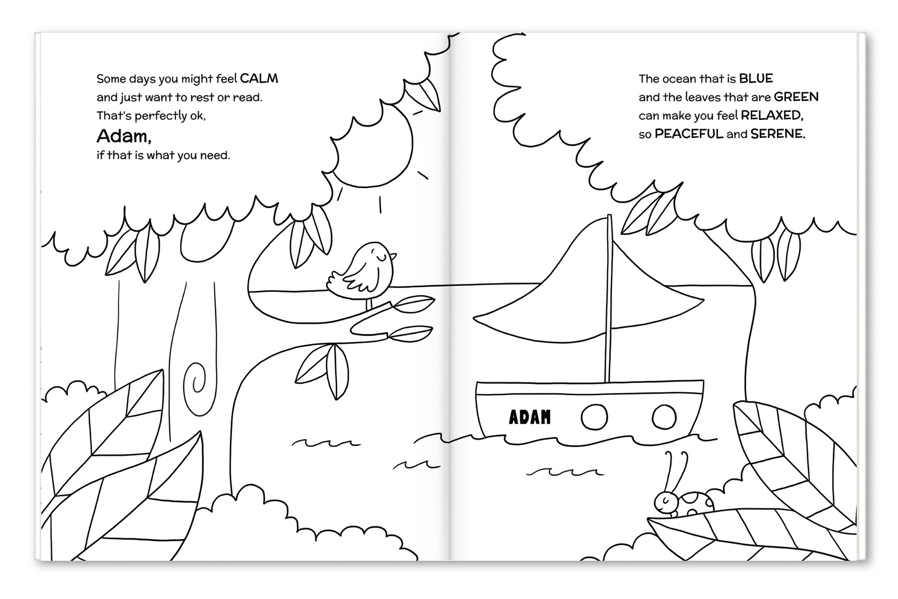 Personalized Coloring Book, adult coloring book, coloring book for adults,  custom coloring book, adult color book, all ages -gfy11019816