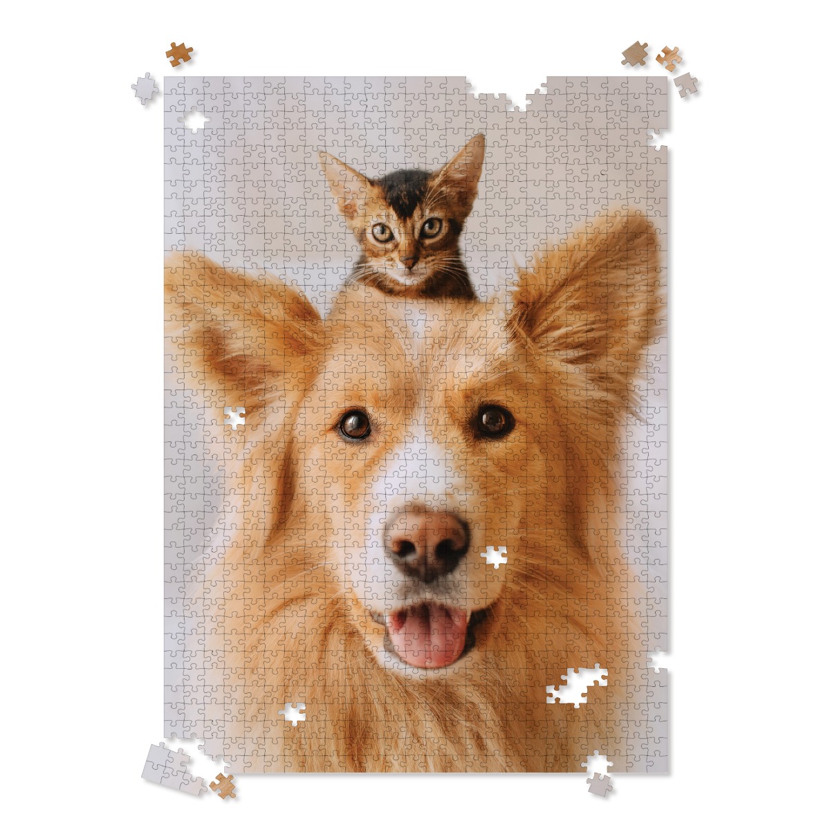 Personalized Photo Puzzle, Portrait / Vertical – 1000 Pieces for Pet