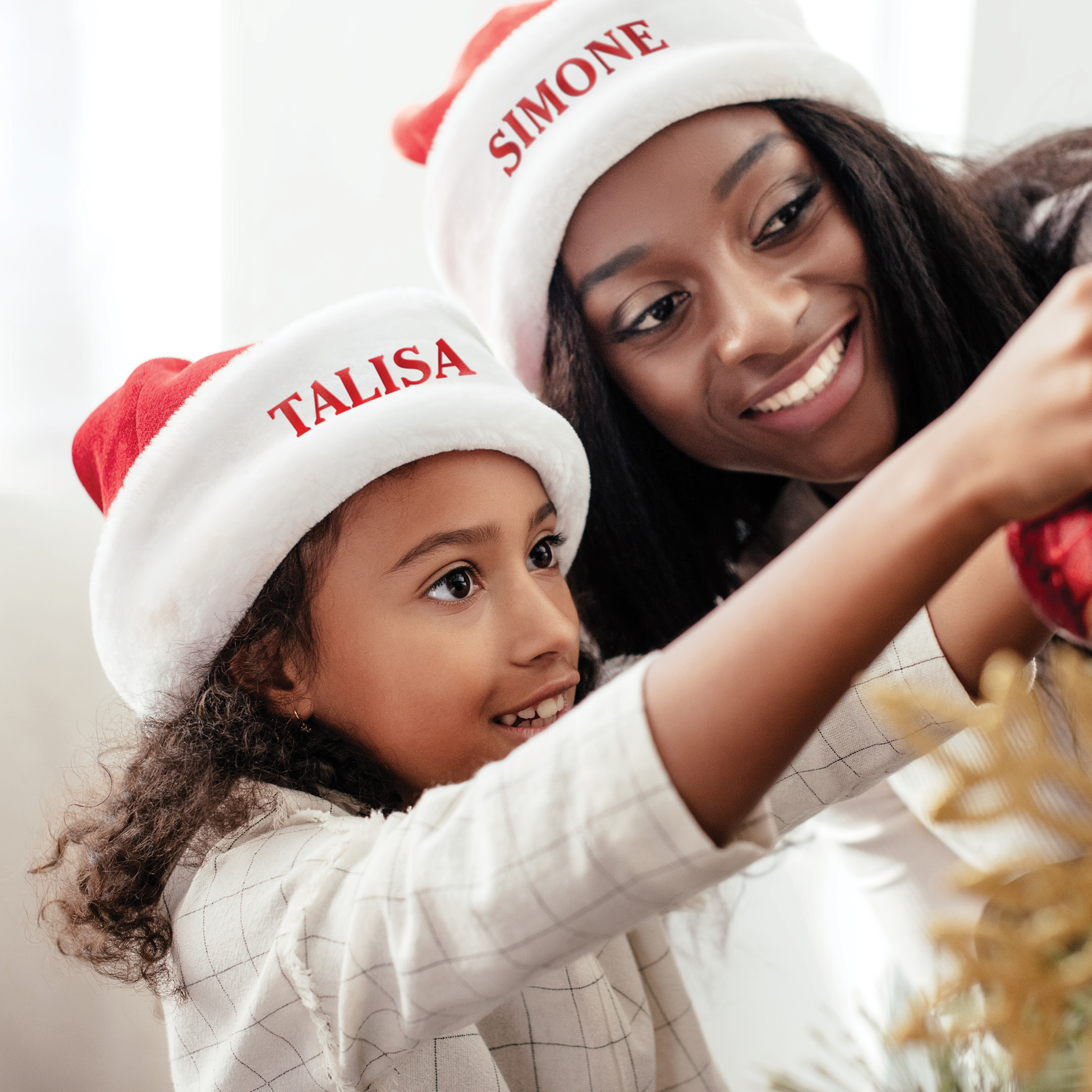 Personalized Santa Hat for Adults