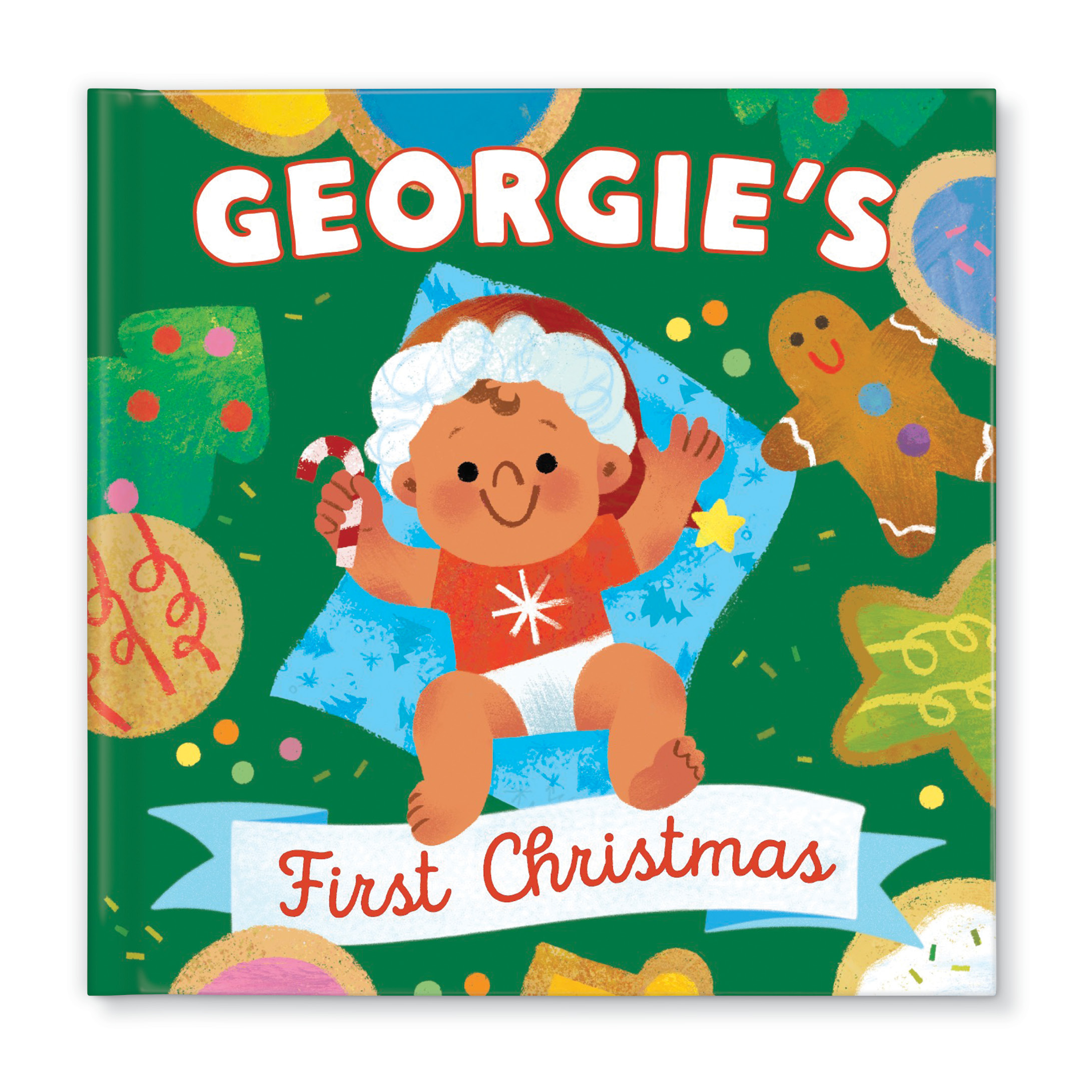 Our Family’s First Christmas with Baby Personalised Book