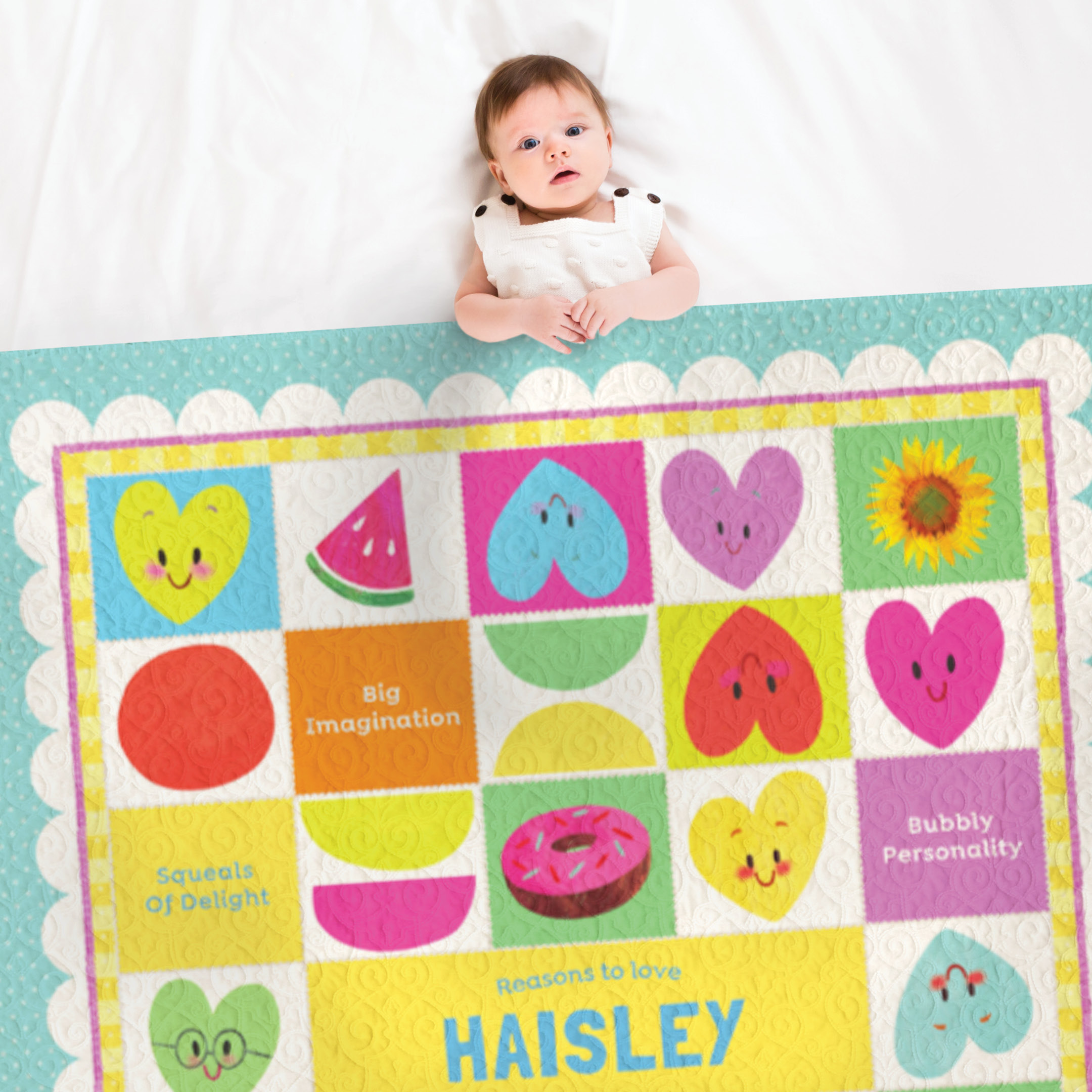 Reasons Why We Love You Personalized Blanket – Quilted