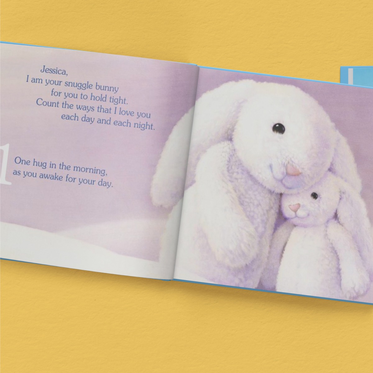 My Snuggle Bunny Personalized Children s Book I See Me 