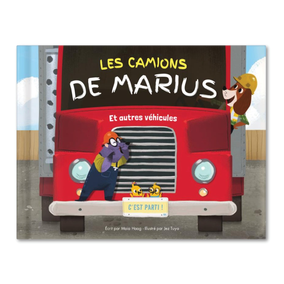 Livre personnalisé Mes camions à moi