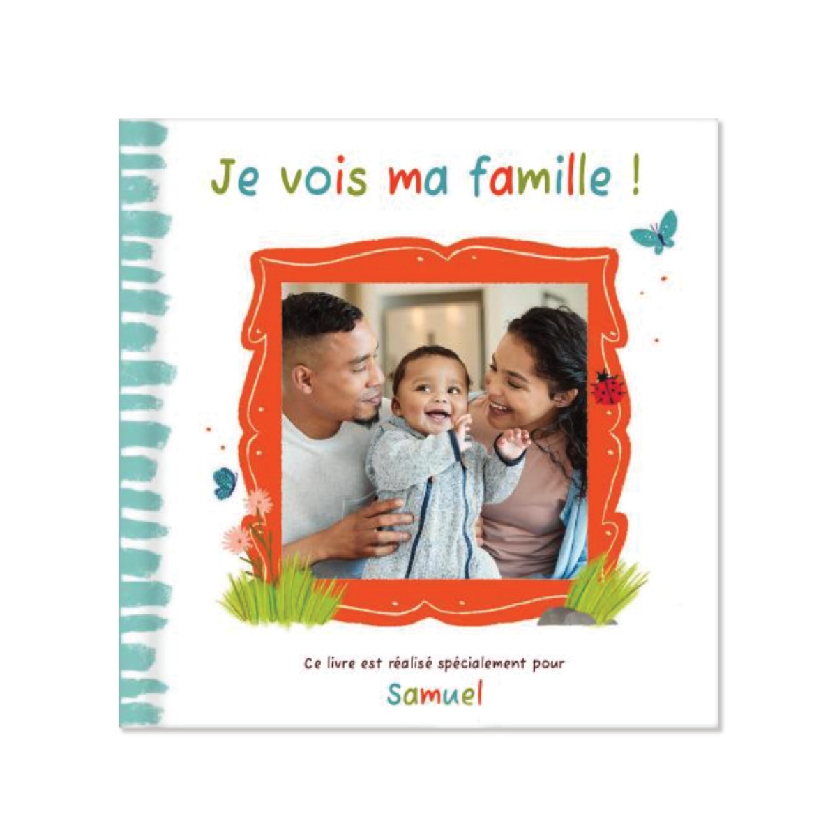 Je vois ma famille ! Livre Personnalisé Cartonné