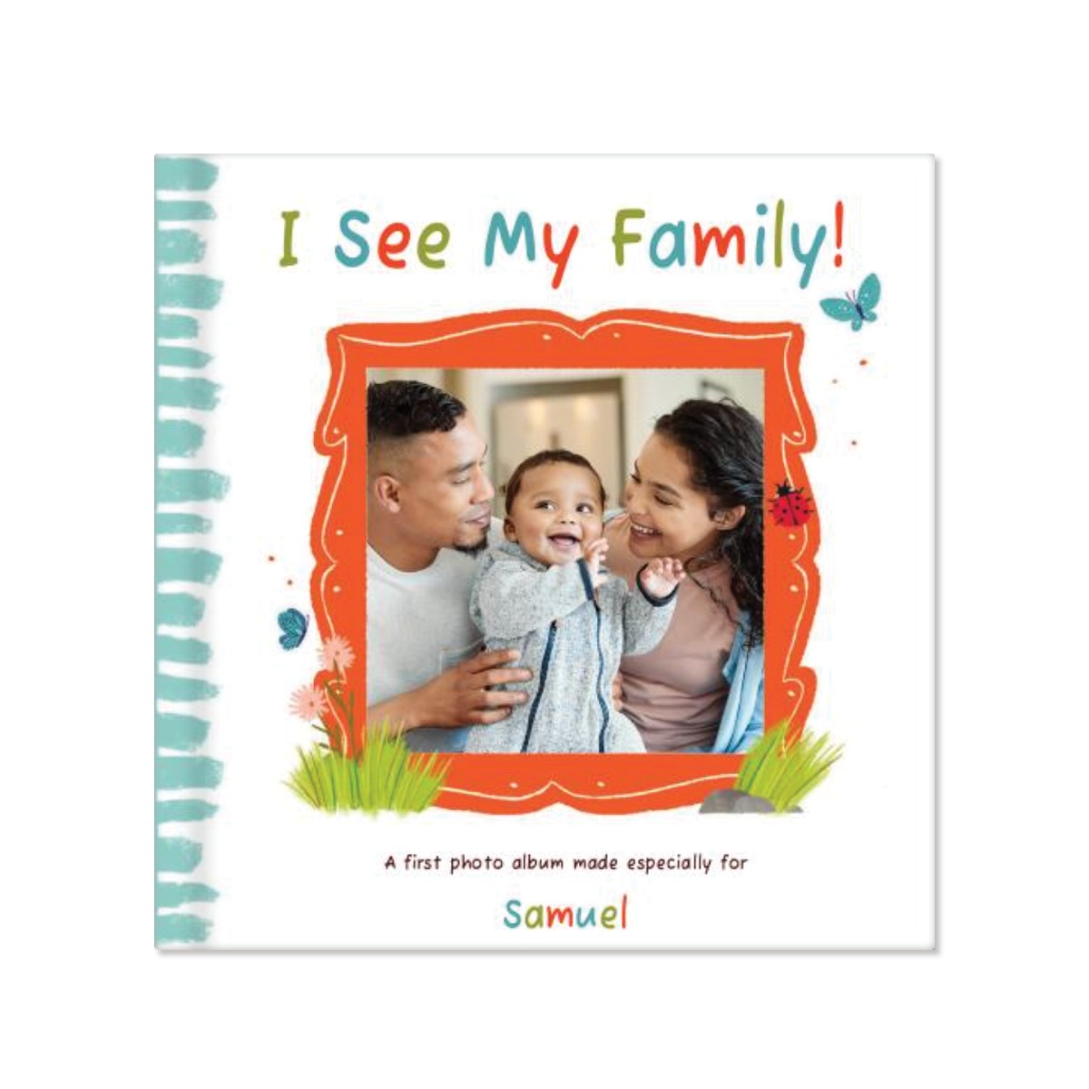 I See My Family! Personalized Photo Board Book