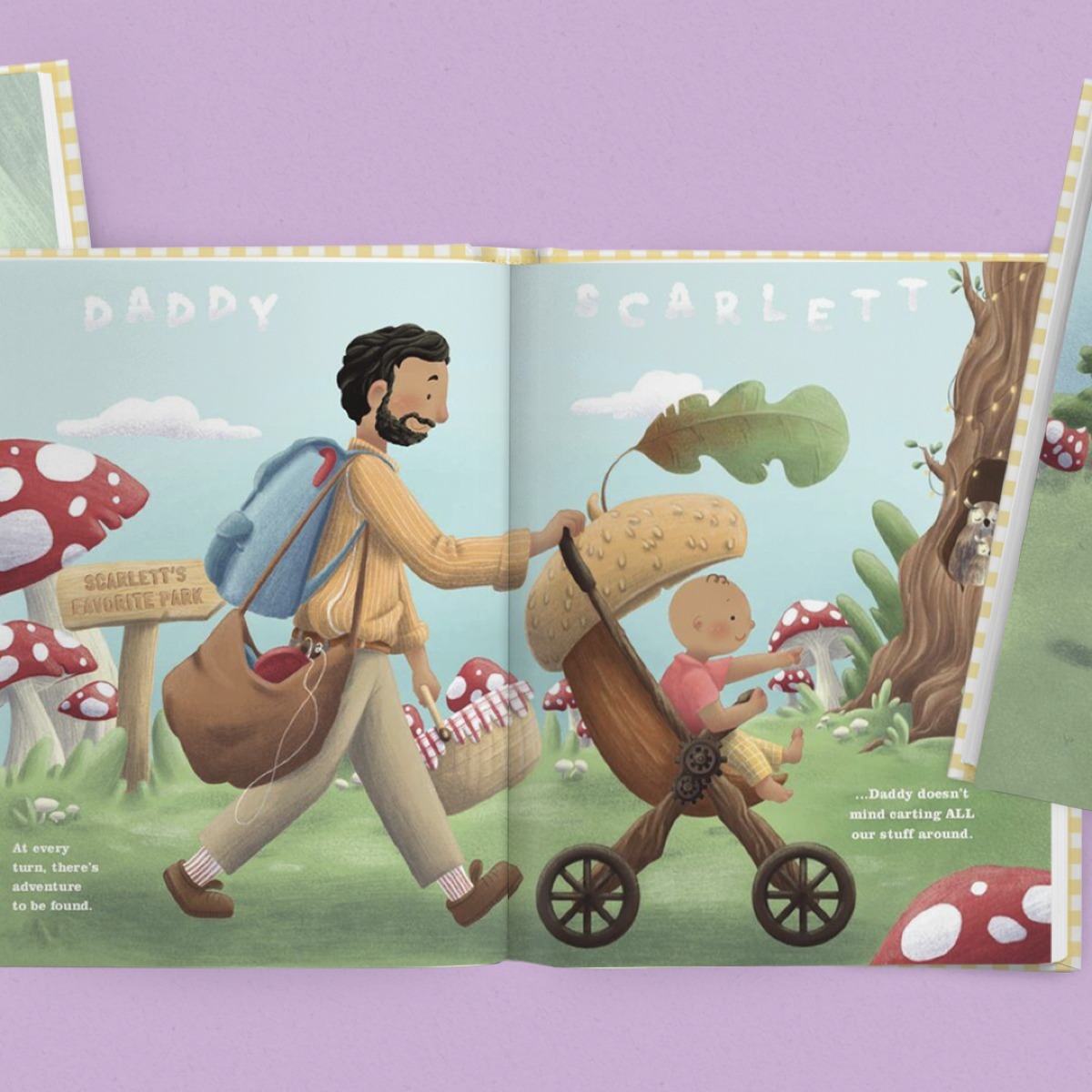 My Magical Moments with Daddy Personalised Book