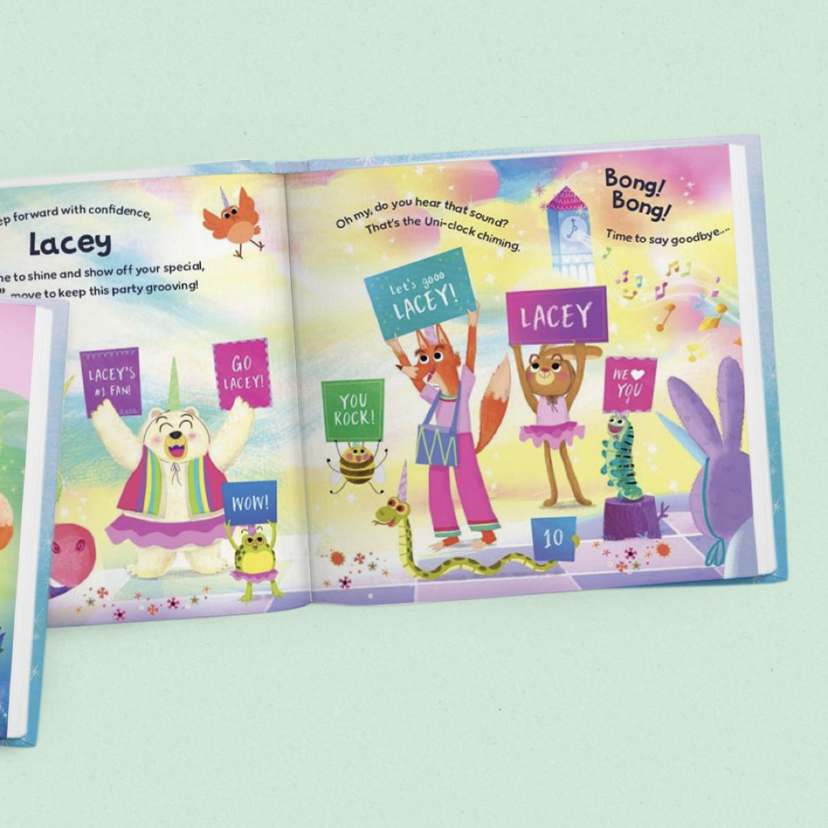 My Unicorn Dance Party Personalized Book and Unicorn Headband Gift Set