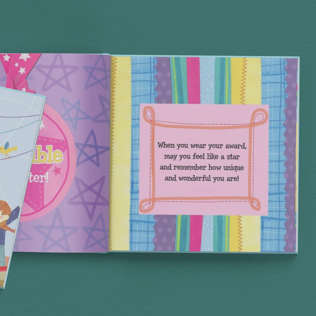 The Super, Incredible Big Sister Personalised Book and Medal