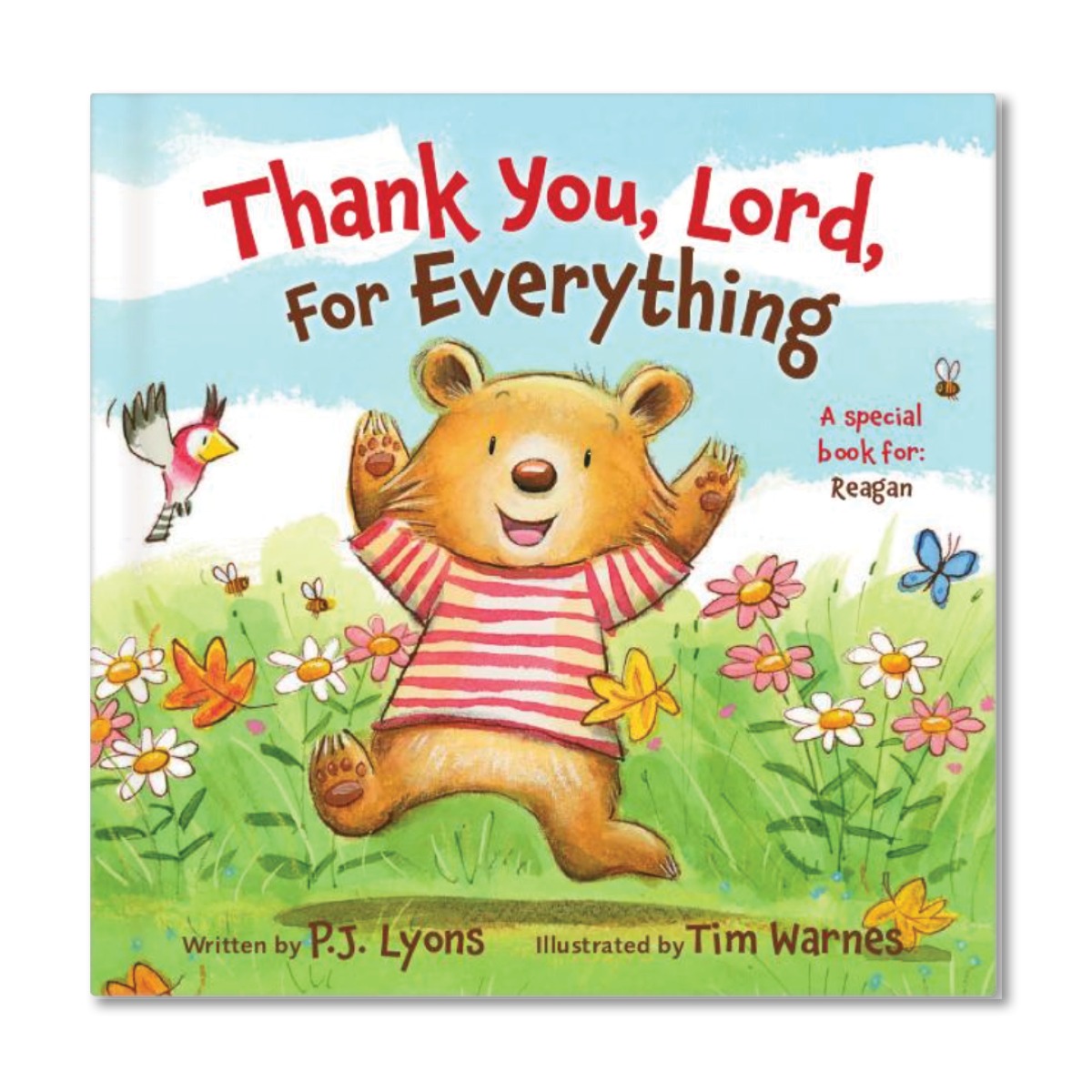 Thank You, Lord, For Everything Personalized Book