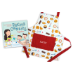 Baking Hanukkah Cookies Together Personalized Book and Apron Gift Set