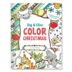 Color Christmas with Me Adult and Child Personalized Coloring Book