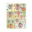 Picture Perfect Personalized Stickers - Blue