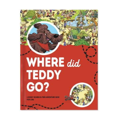Where Did My Dog Go? Personalised Family Search-and-Find Book
