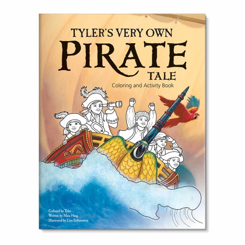 My Very Own Pirate Tale Personalized Coloring Book