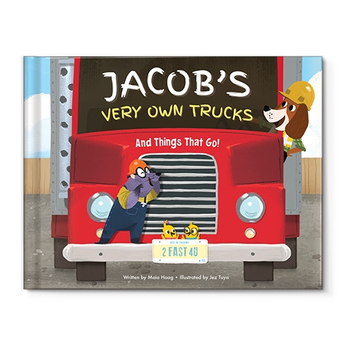 My Very Own Trucks Personalized Book
