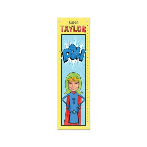 Super Kid! Personalized Growth Chart