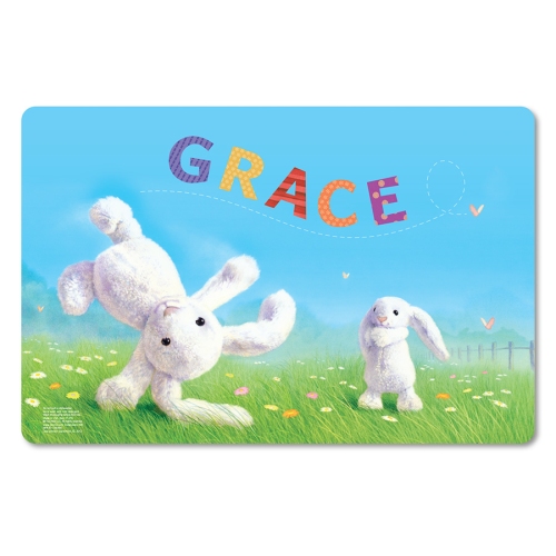 Snuggle Bunny Personalized Placemat