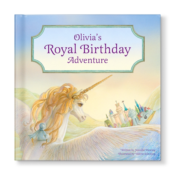 My Royal Birthday Adventure Personalised Book, Unicorn Edition