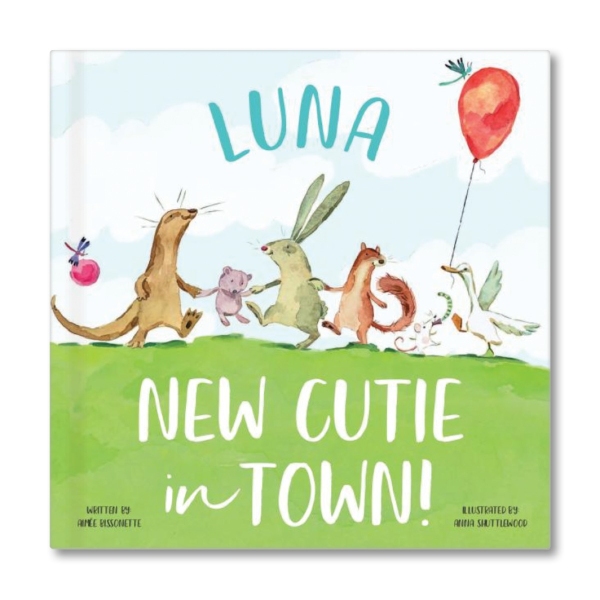 New Cutie in Town Personalised Book