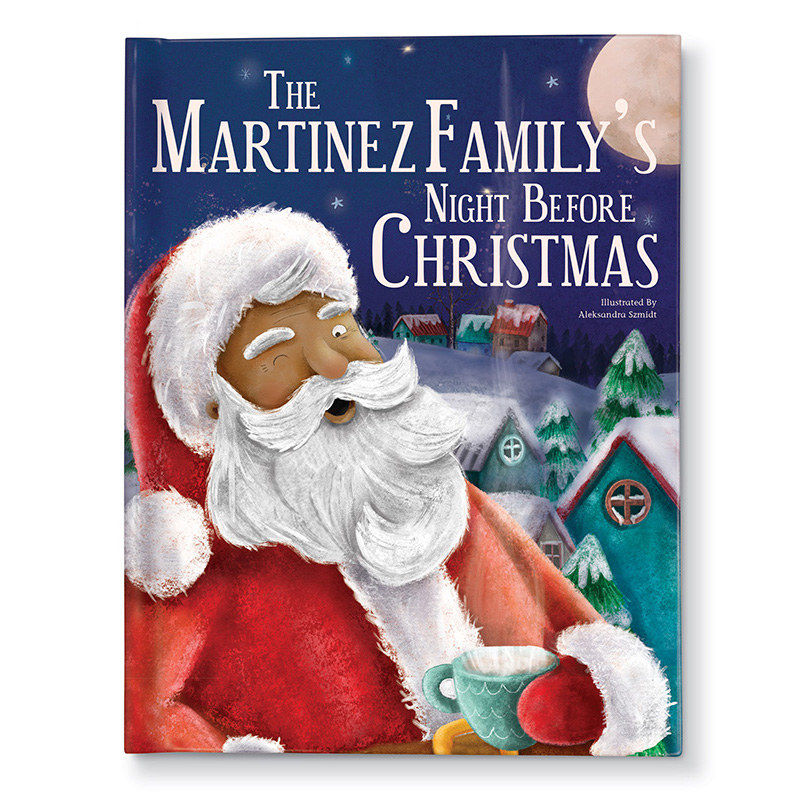 Personalized Christmas Book with photo and name