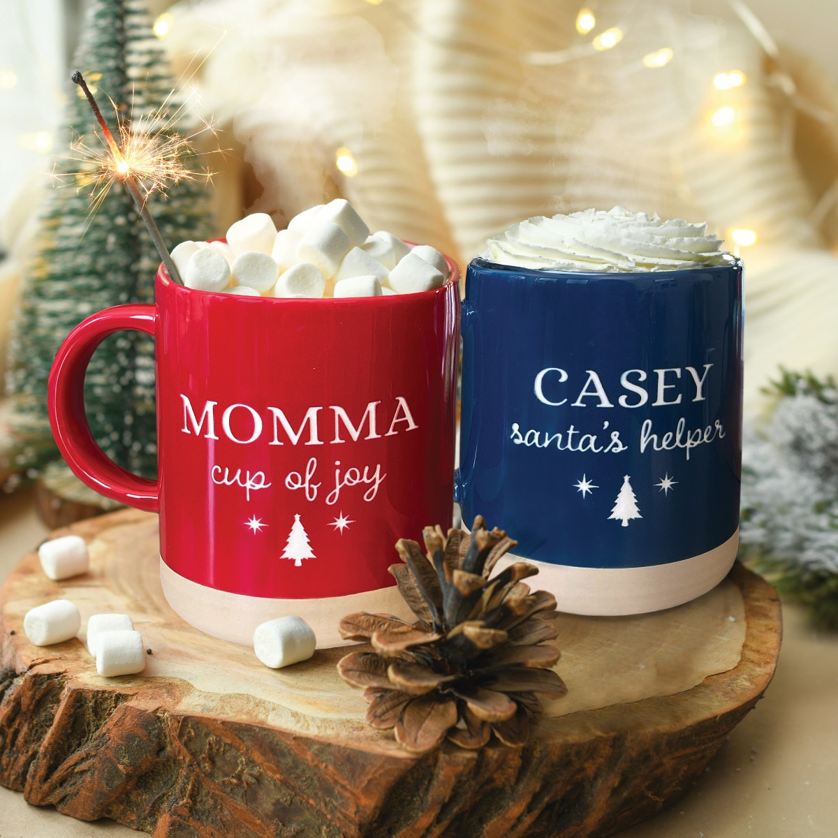 Personalized Christmas Mugs